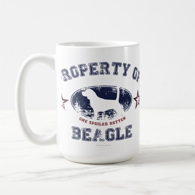 Beagle Coffee Mug (Left)