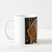 Beagle, Color Sketch. Coffee Mug (Left)