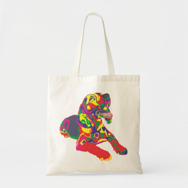 Beagle color tote bag (Front)