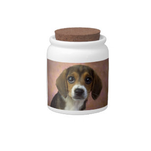 Beagle cookie jar