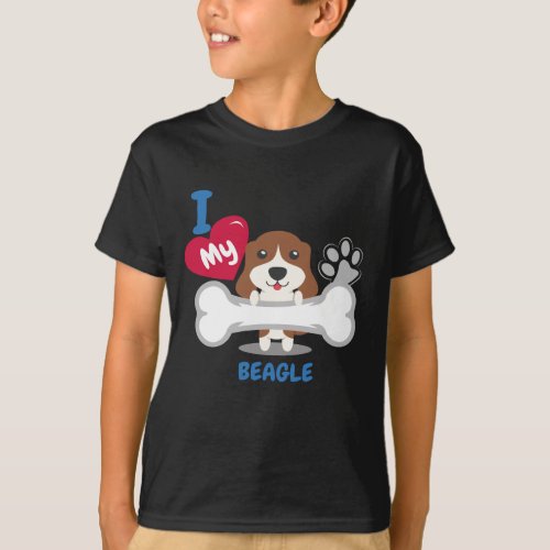 BEAGLE Cute Dog Gift Idea Funny Dogs T_Shirt