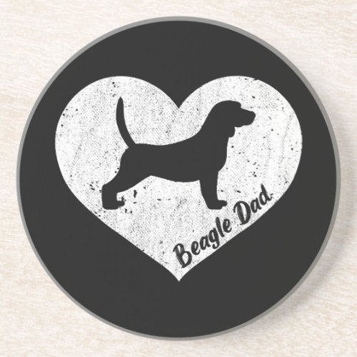 Beagle Dad  Beagle Dog Lovers Fars Day  Coaster