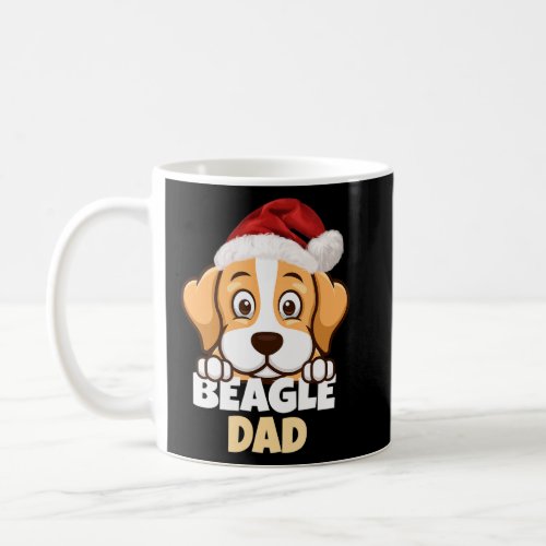 Beagle Dad Christmas Beagle  Coffee Mug