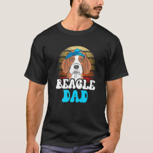 Beagle Dad Dog Beagles Puppy Father Daddy Papa T-Shirt
