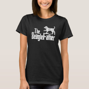 Beagle Dad Dog Father Funny Doggie Puppy Pun Daddy T-Shirt