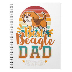 beagle dad english beagle dog daddy far dog lovers notebook