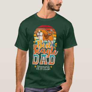 Beagle Dad English Beagle Dog Daddy Father Dog Lov T-Shirt