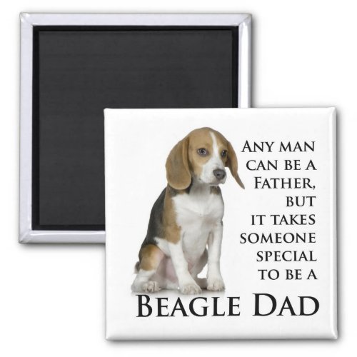 Beagle Dad Magnet