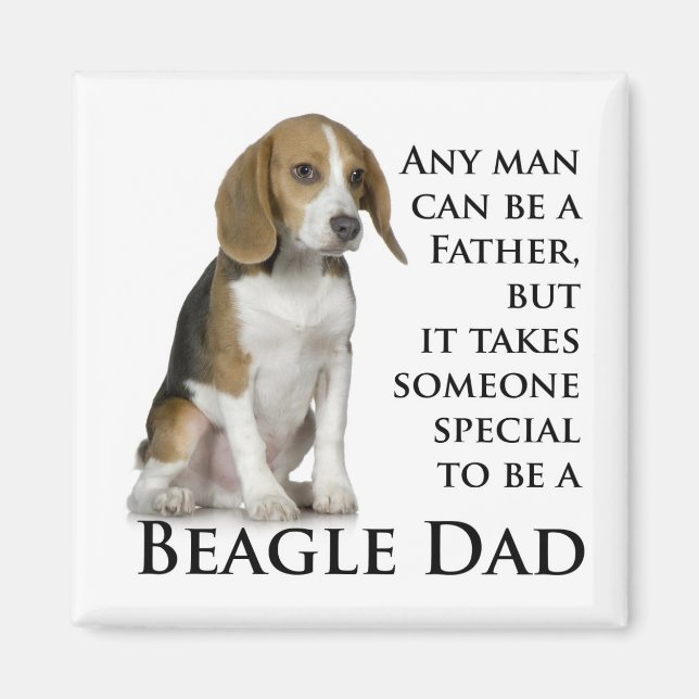 Beagle Dad Magnet (Front)