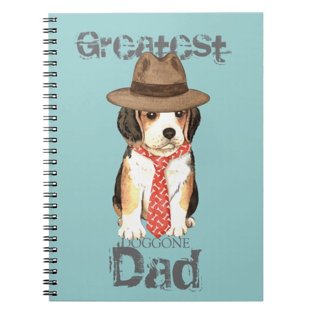 Beagle Dad Notebook (Front)