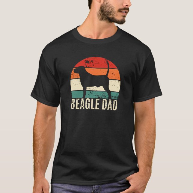 Beagle Dad T-Shirt (Front)