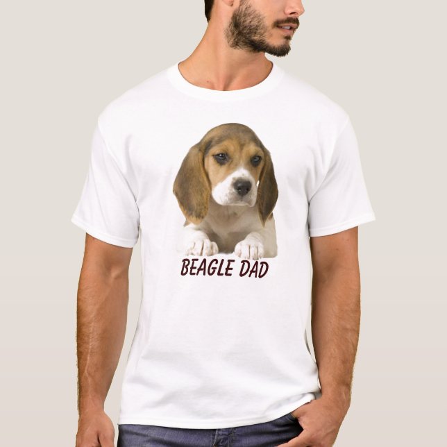 Beagle Dad T-Shirt (Front)