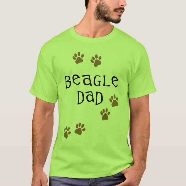 Beagle dad T-Shirt (Front)