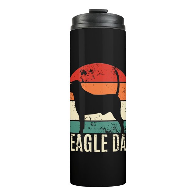 Beagle Dad Thermal Tumbler (Front)