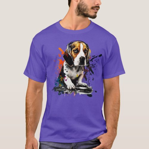 Beagle DJ 2 T_Shirt