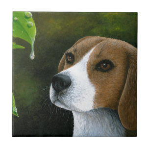 Beagle Dog 116 Ceramic Tile