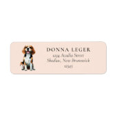 Beagle Dog Address Label (Front)