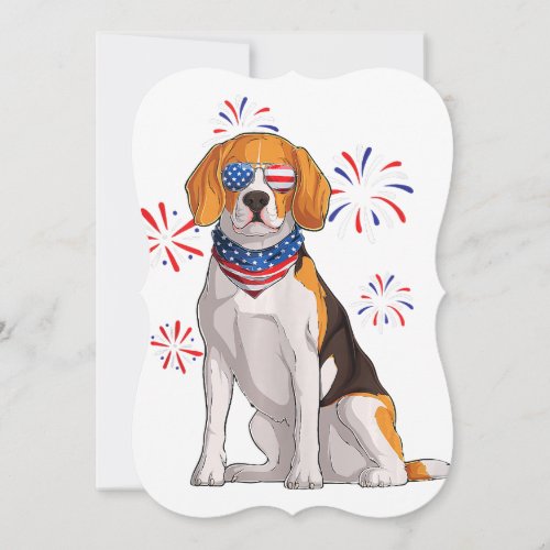beagle dog american usa flag  men beagle lover
