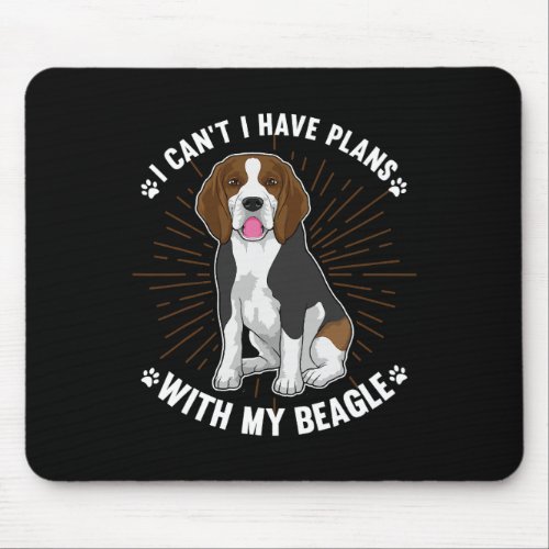 Beagle Dog Art Apparel Beagle Dog Lovers  Mouse P Mouse Pad