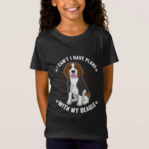 Beagle Dog Art Apparel Beagle Dog Lovers T_Shirt