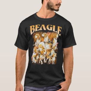 Beagle Dog  Beagle Dog Vintage 90s Style T-Shirt