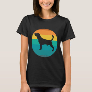 Beagle Dog Beagles Retro Vintage T-Shirt