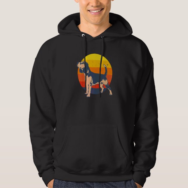 Beagle Dog Breed  1 Hoodie (Front)