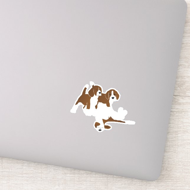 Beagle dog breed sticker (Detail)