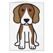 Beagle Dog Cartoon (Front)