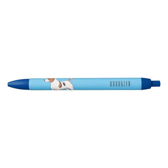 Beagle dog cartoon illustration  pen (Front)