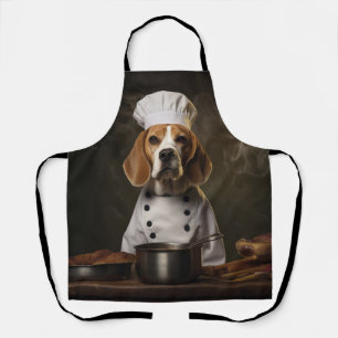 Beagle Dog Chef Apron
