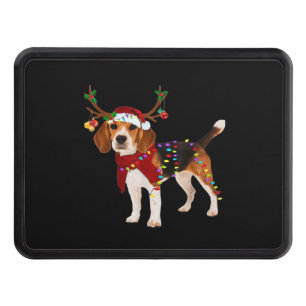 beagle dog christmas Classic T-Shirt Hitch Cover