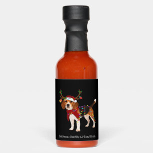 beagle dog christmas Classic T-Shirt Hot Sauces