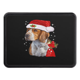 Beagle Dog Christmas T Shirt Dog Family Christmas Hitch Cover