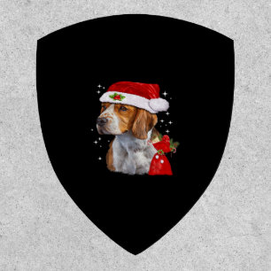 Beagle Dog Christmas T Shirt Dog Family Christmas  Patch