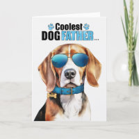Beagle Dog Coolest Dad Father's Day