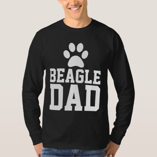 BEAGLE DOG DAD T_SHIRTS