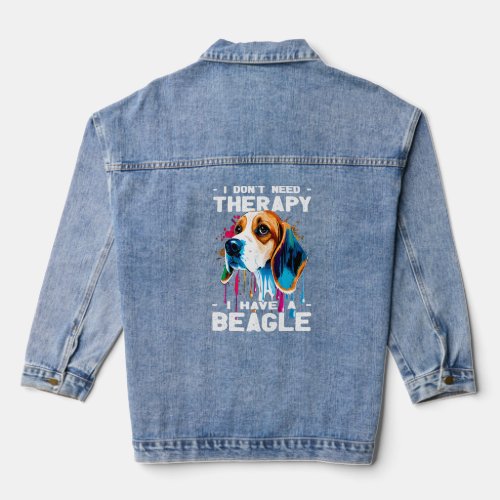 Beagle   Dog   Dog Owner  6  Denim Jacket