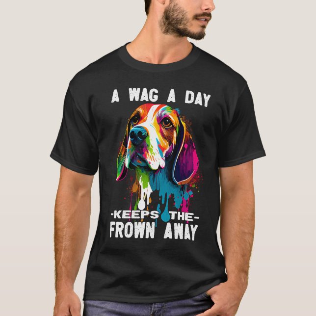 Beagle   Dog   Dog Owner T-Shirt (Front)