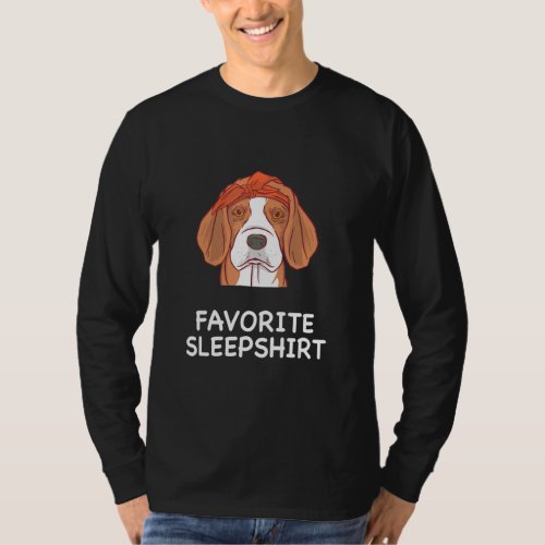 Beagle Dog Dogs Nap Sleeping Sleep Pajama Pajamas  T_Shirt