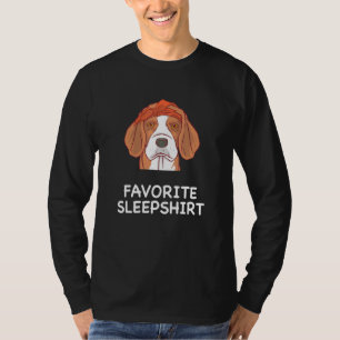 Beagle Dog Dogs Nap Sleeping Sleep Pajama Pajamas  T-Shirt