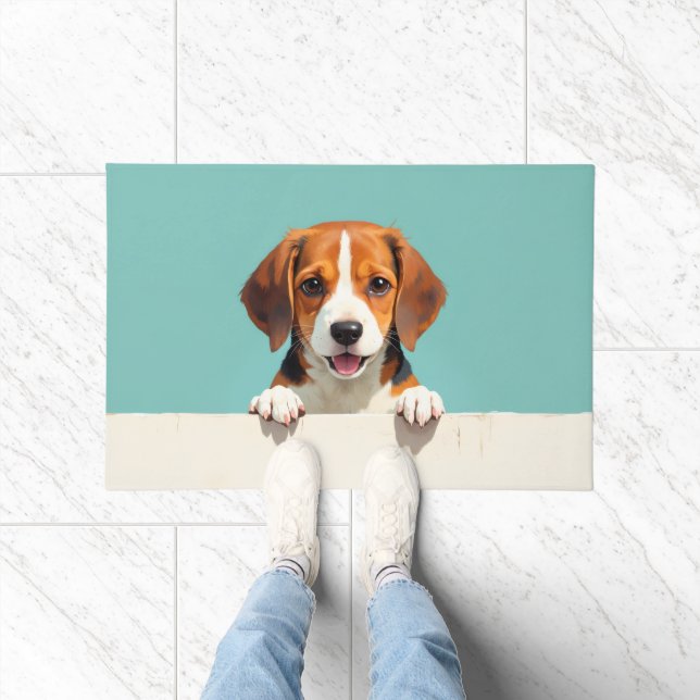Beagle Dog Doormat Art (Indoor)