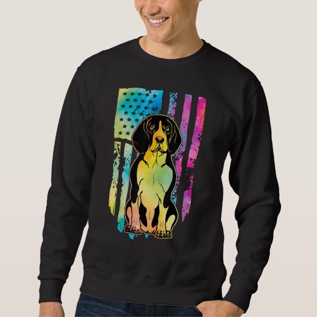 Beagle dog funny saying_1 sweatshirt (Front)