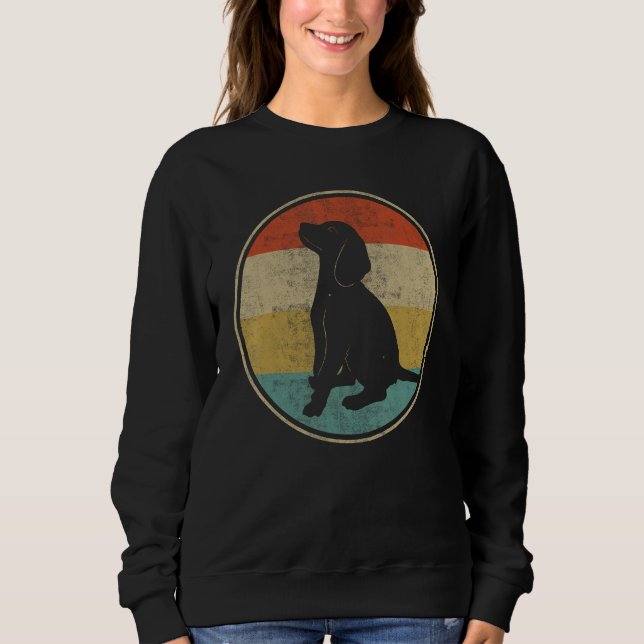 Beagle dog funny saying_4 sweatshirt (Front)