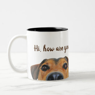 Beagle Dog How are you? Mug