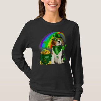 Beagle Dog Irish Leprechaun Saint St Patrick Day T-Shirt