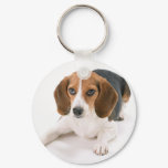 Beagle Dog Keychain