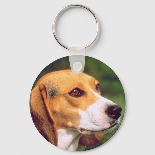 Beagle Dog Keychain (Front)