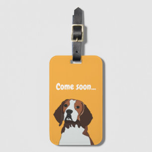 Beagle Dog Lover Beagle  Luggage Tag