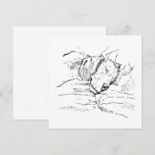 Beagle Dog Lover Illustration (Front/Back)